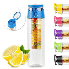 Fruit infused water bottle