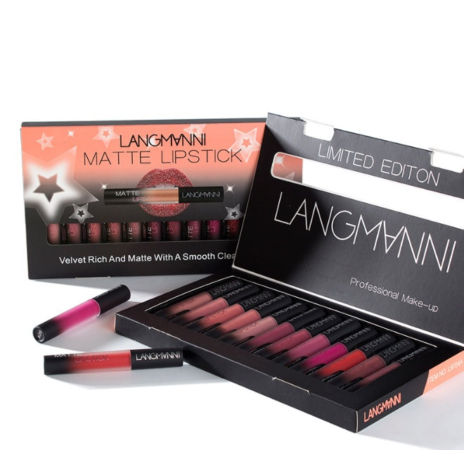 Samtmattes Lippenstiftset